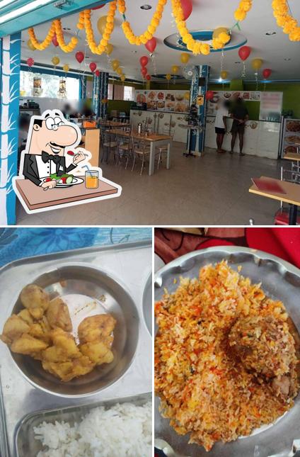 This is the picture depicting food and interior at CUISINES AND CAFE