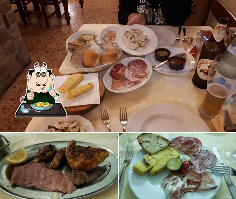 Cibo al Trattoria Locanda Al Pigno