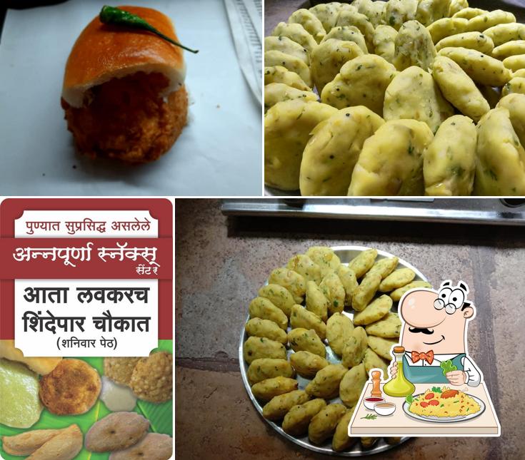 Food at Annapurna Snacks