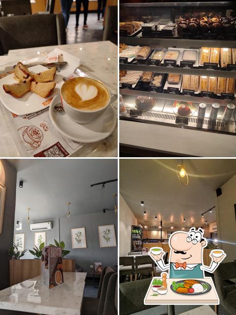 The restaurant's food and interior