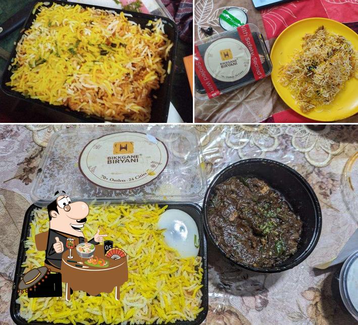 Meals at Bikkgane Biryani