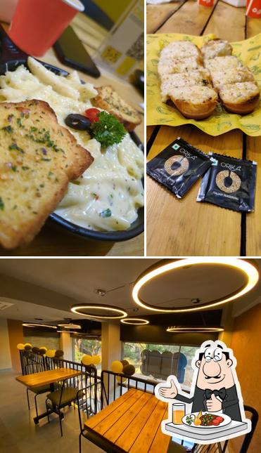 This is the image displaying food and interior at CocoRico Cafe & Eatery
