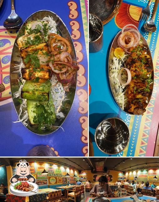 This is the image showing food and interior at Legends Of Punjab By Pepperazzi