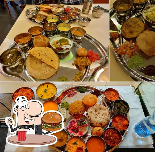 Order a burger at Manbhavan Premium Thali Restaurant