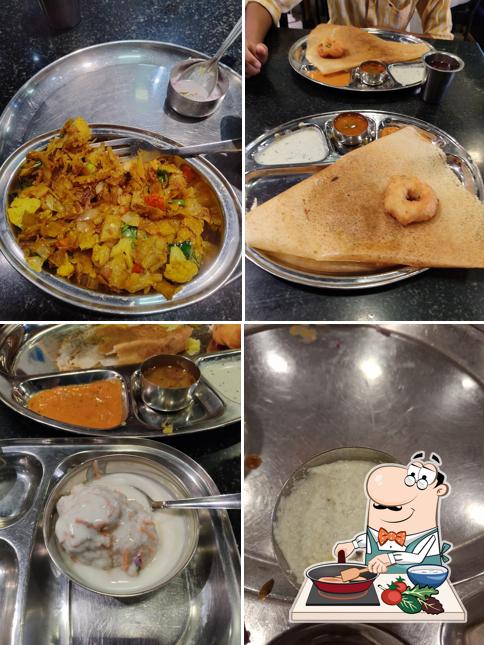 Chicken curry at ARYAAS Pure Veg
