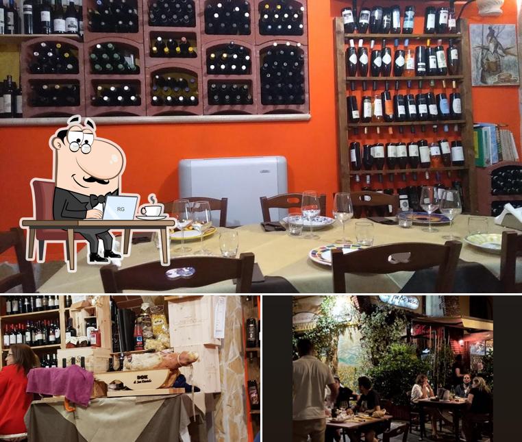 Gli interni di Al Peperosa