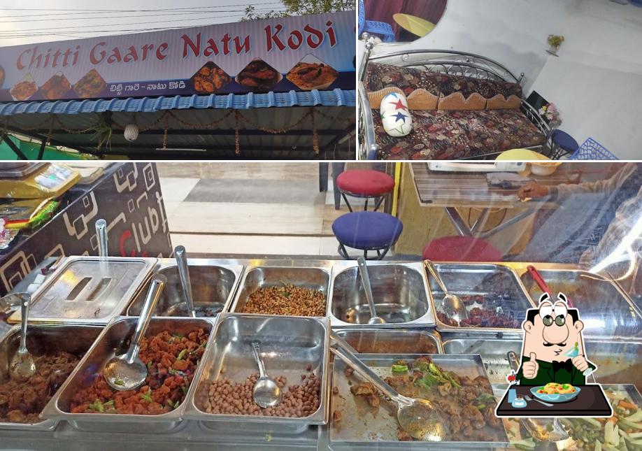Food at CHITTI GAARE NATU KODI
