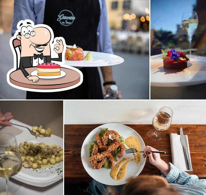 Cheesecake al Essenza in San Miniato