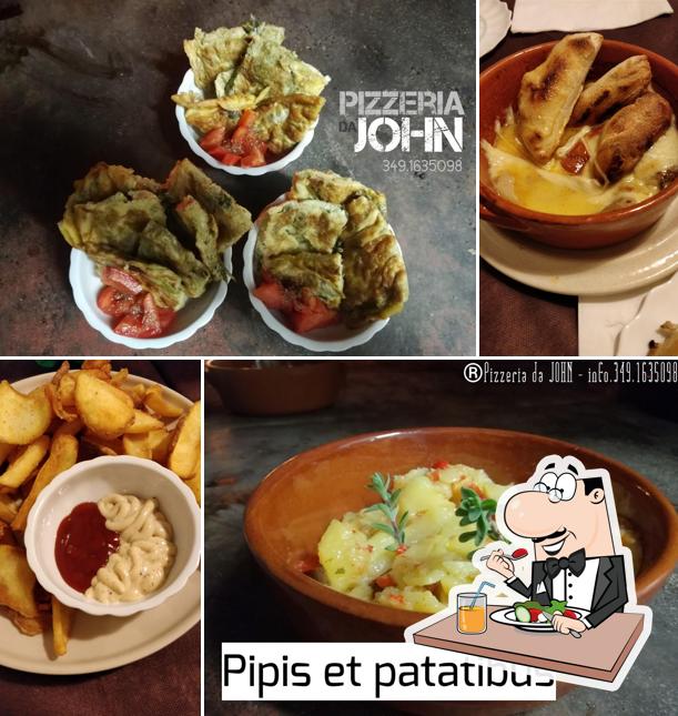 Platti al Pizzeria da JOHN