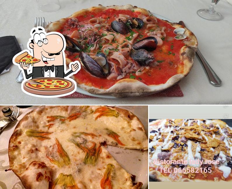 Ordina tra le svariate varianti di pizza