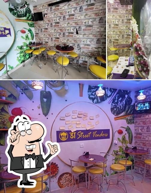 The restaurant's interior and beverage