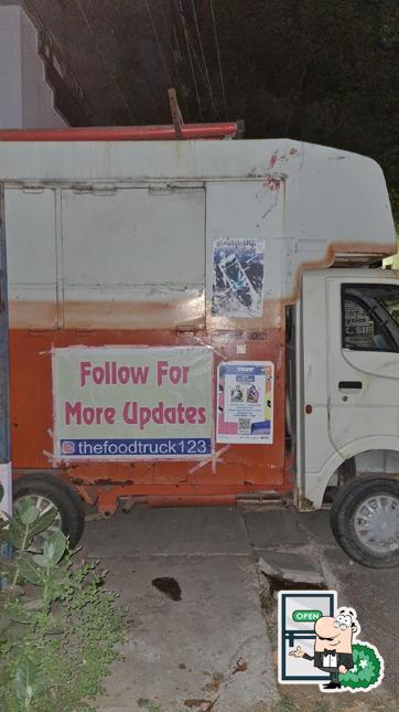 The exterior of The food truck