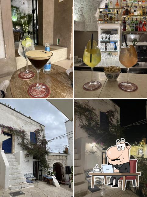 Questa è la foto che raffigura la interni e cibo di The Piazzetta Spritz cafe bar