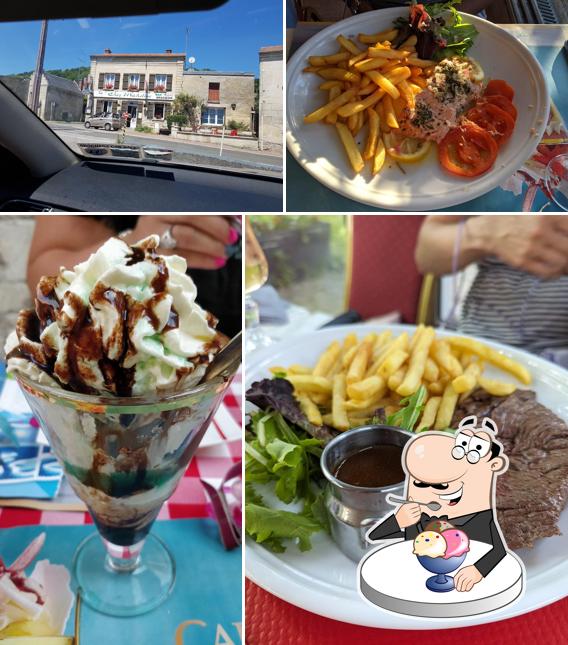 Chez Micheline sert une sélection de plats sucrés