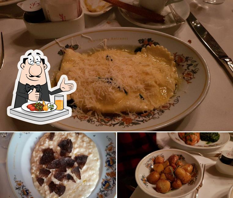 Cibo al Cantinetta Antinori