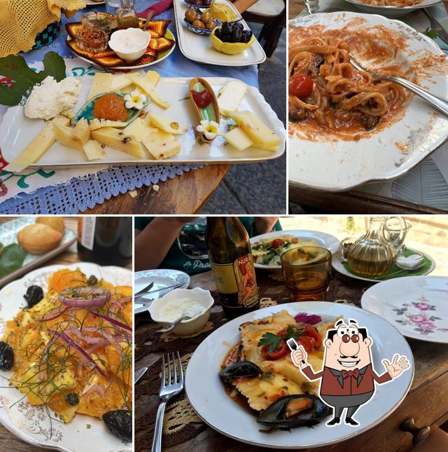 Cibo al Trattoria La Foglia