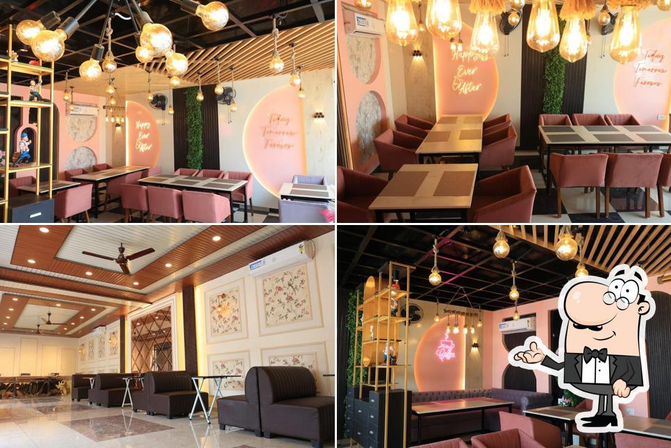 The interior of Akshaya Patra Restaurant