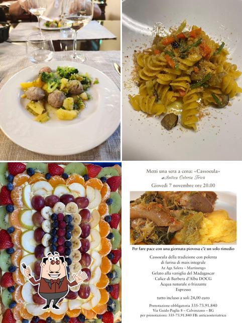 Cibo al Antica Osteria Tricù