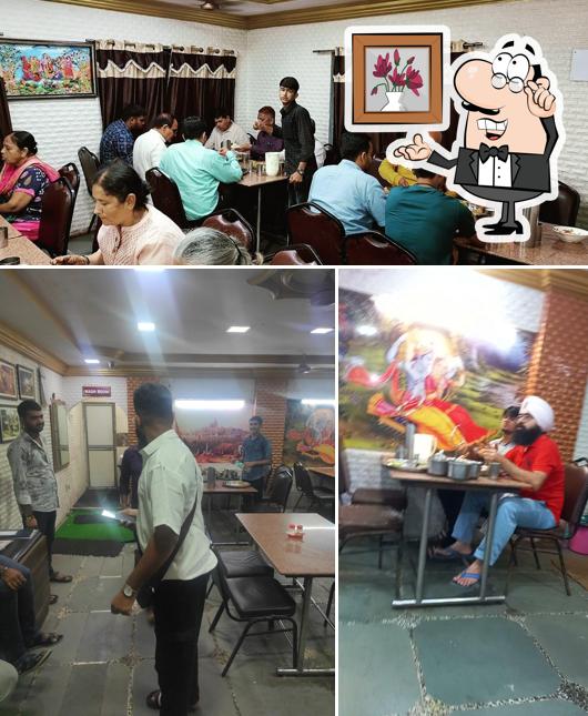 The interior of Balram Restaurant