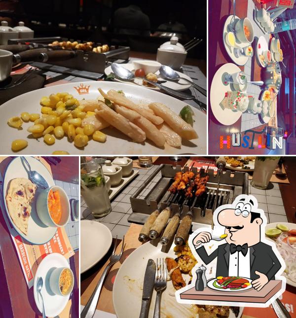 Food at Barbeque Nation