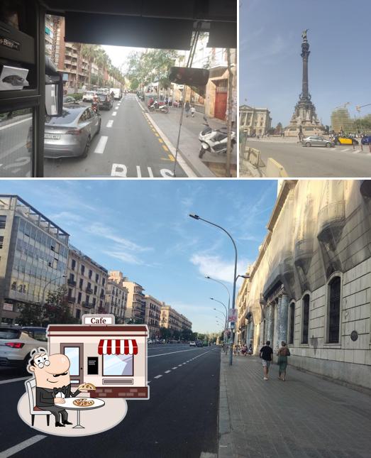 Gli esterni di Barselona