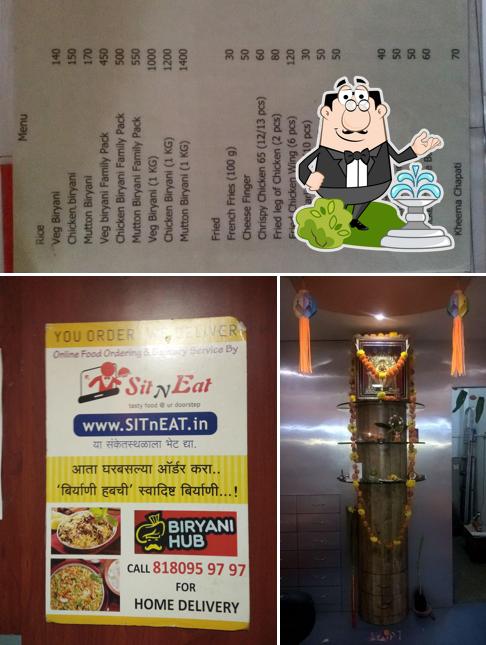 The exterior of Biryani Hub