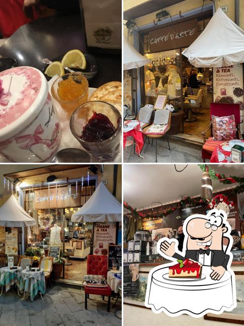 Caffe d'Arte serve un'ampia varietà di dolci