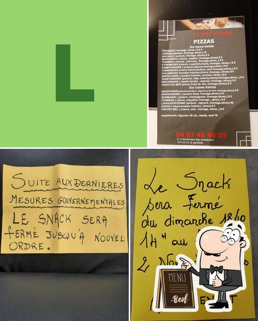 Le P'Tit Vicois - Snack Sucré/Salé - Pizzeria - Glace - Boissons
