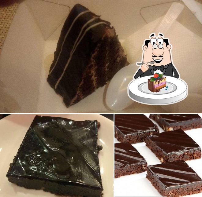 Chocolate cake at The French Loaf