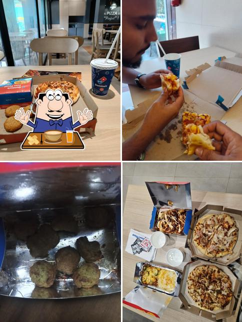 Meals at Domino's Pizza Bardez, Candolim