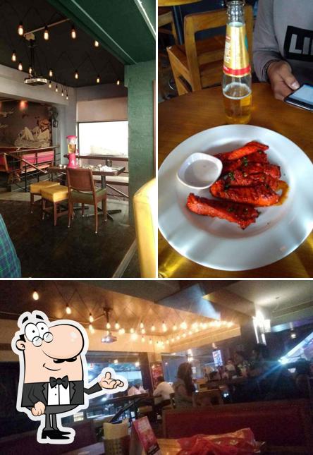 Take a seat at one of the tables at Easy Tiger