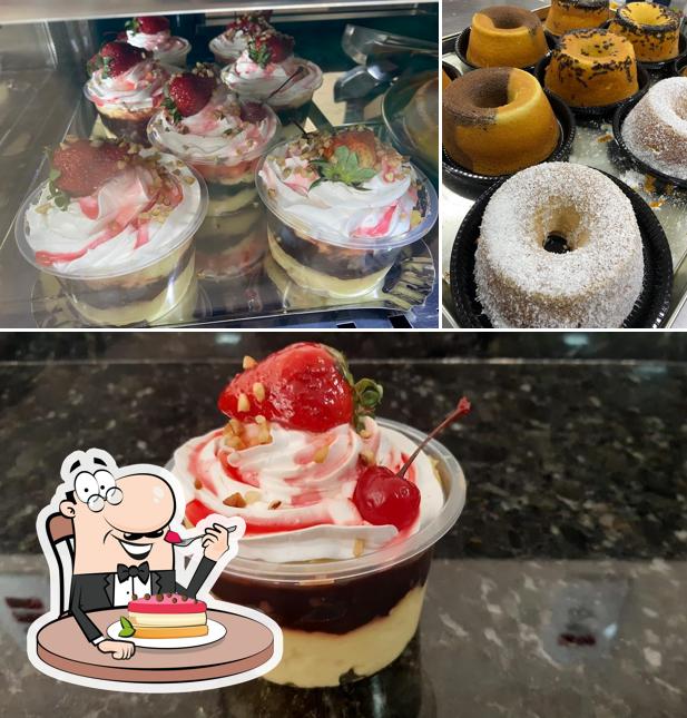 Desfrute de uma das sobremesas