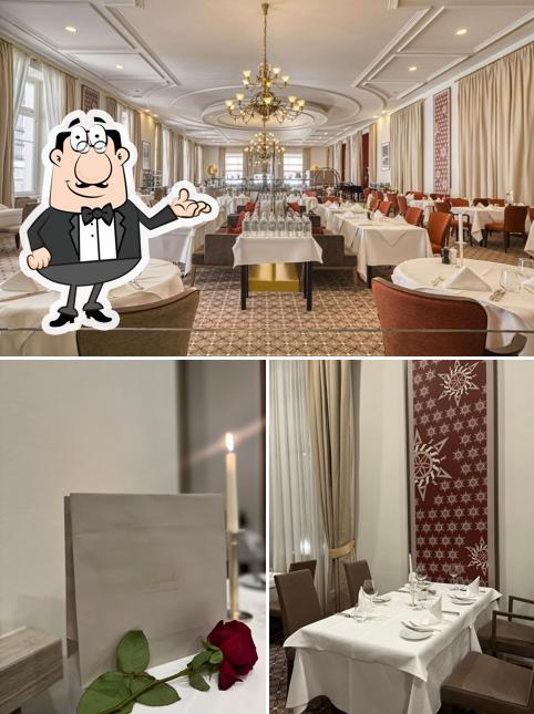Dai un'occhiata agli interni di Grand Restaurant Les Saisons