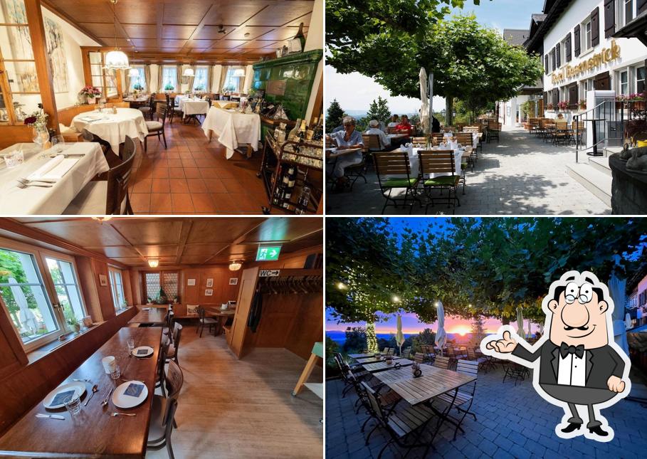 Gli interni di Hasenstrick - Restaurant & Hotel