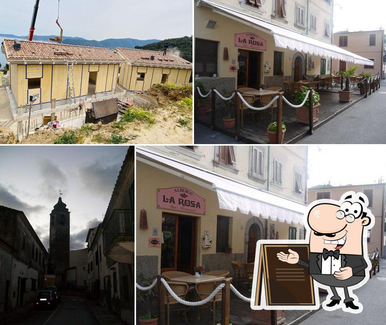 Guarda l'area esterna di Hotel La Rosa - Ristorante Pizzeria L'Ottavo