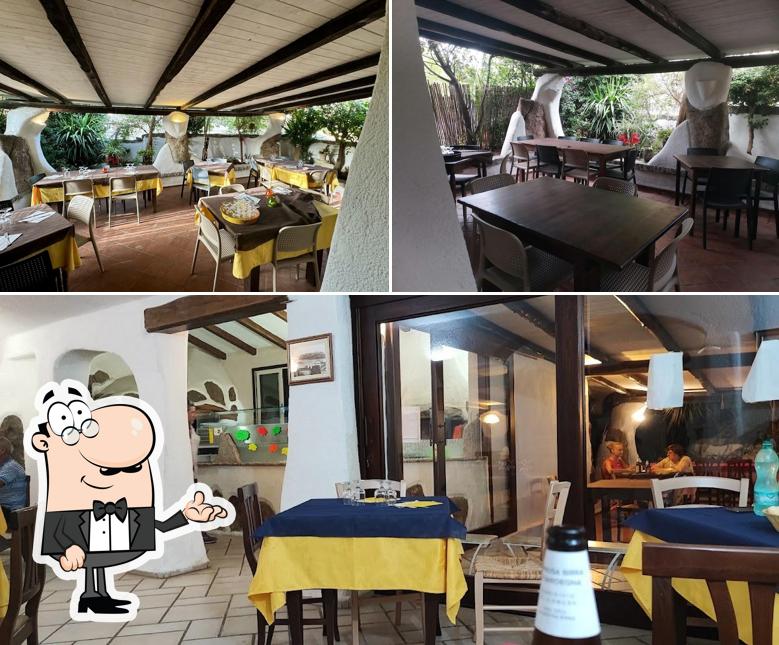 Gli interni di Ristorante I Nanetti