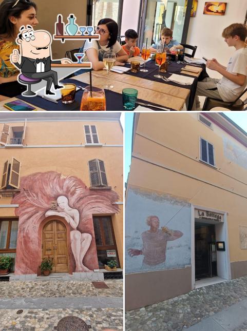 Gli interni di La Bottega Ristorante & Vineria