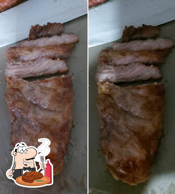 Prove refeições de carne no Araripina Sport Bar