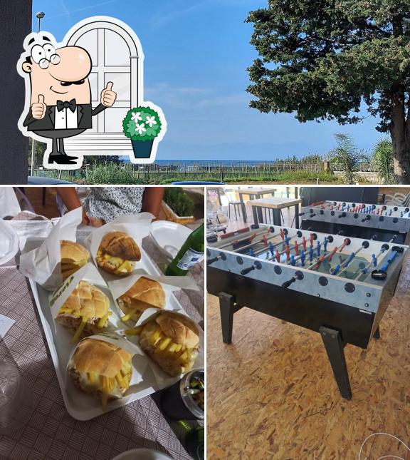 Tra le diverse cose da Area 17 si possono trovare la esterno e cibo