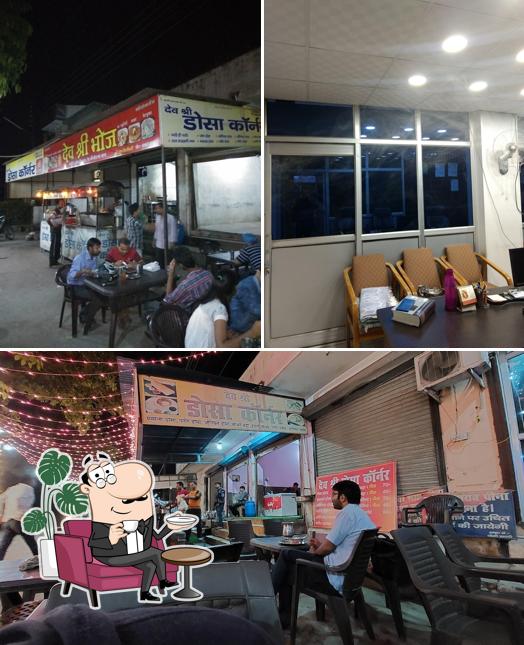 Check out how Dev Shri Dosa Corner looks inside