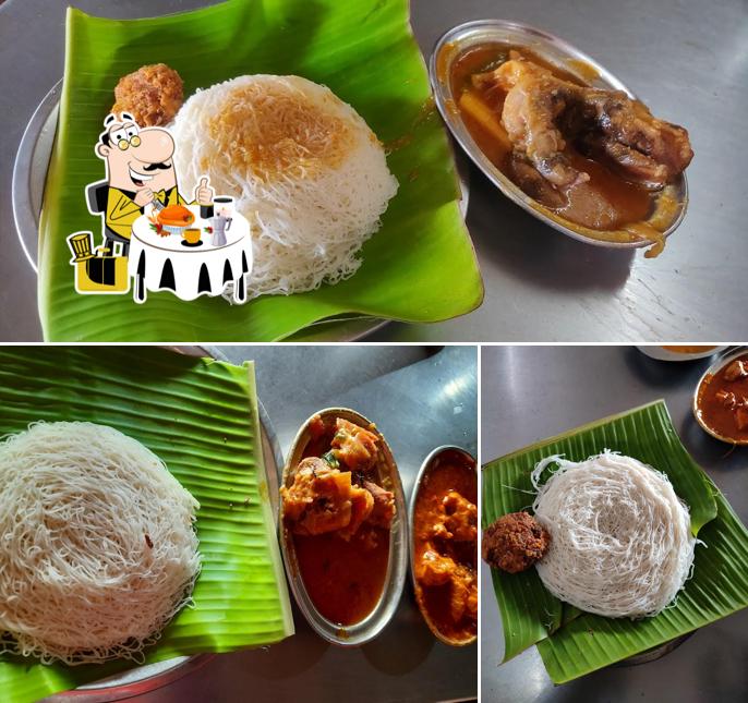 Idiyappam at Hotel Kuruma
