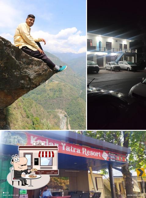 The exterior of Kedar Yatra Reosrt