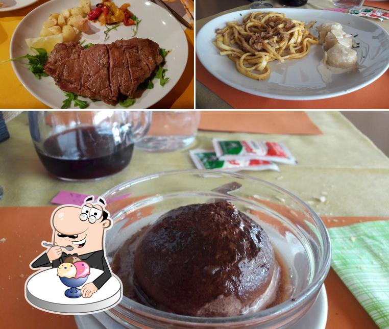 L'Ortal serve un'ampia selezione di dolci
