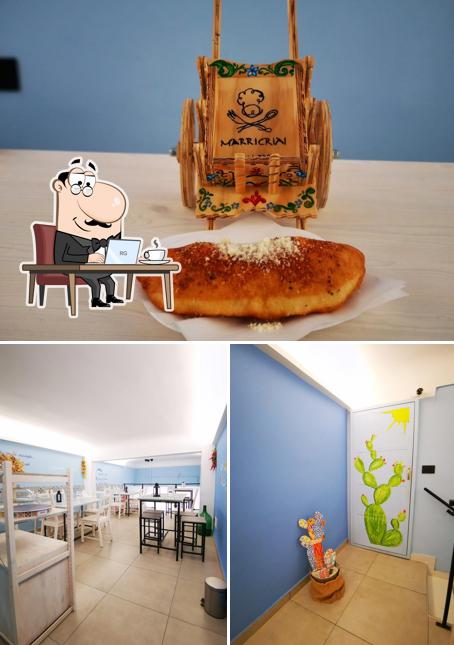 Gli interni di M'ARRICRIAI dei F.lli Paola