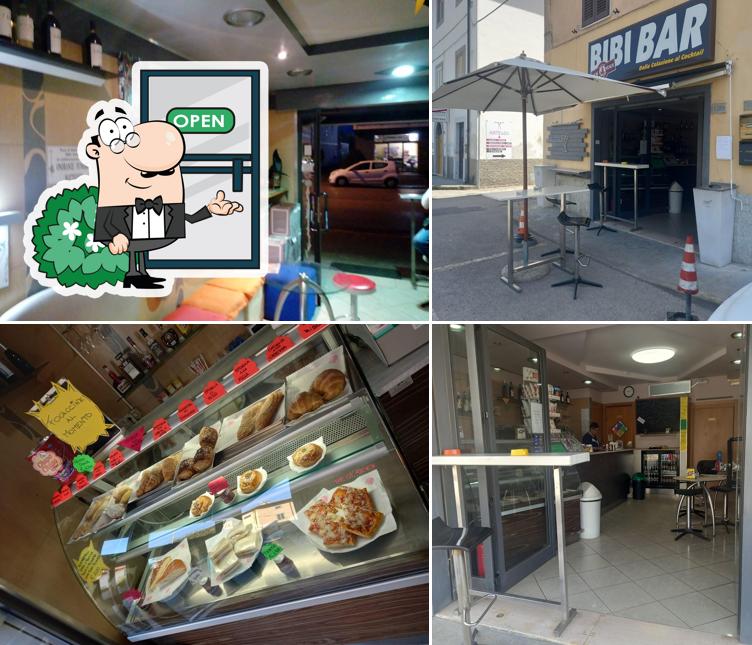 La esterno e interni del ristorante