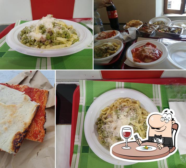 Cibo al Panificio da Maurizio