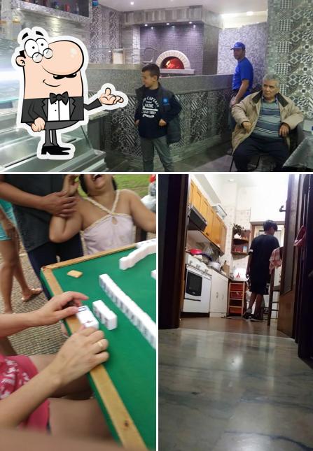 Gli interni di Pizzeria del Capitano