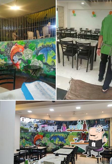 The interior of Royal foods restaurant