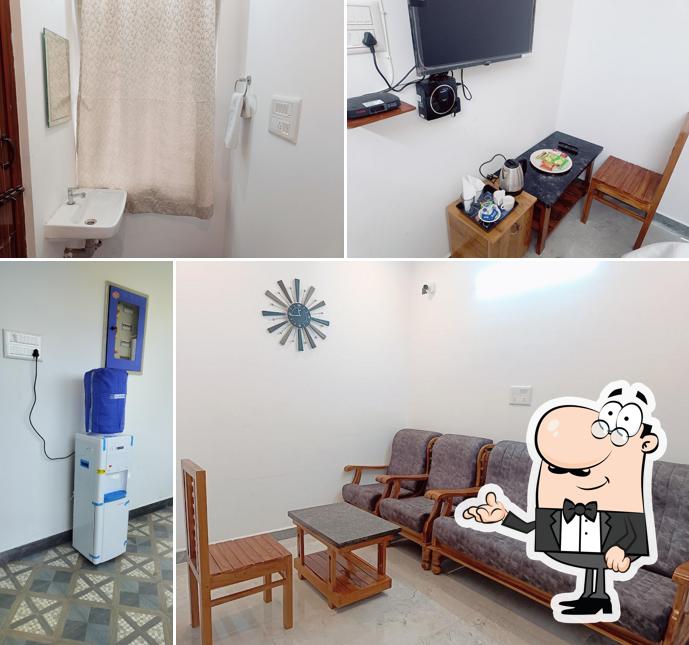 The interior of Skylight Residency Yercaud