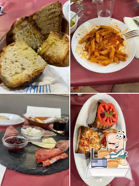 Pane all'aglio al Trattoria Michelangelo